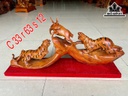 Tác Phẩm Sinh Tồn Gỗ Hương Cao 33 Ngang 63 Sâu 12 (cm)