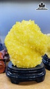 Tác Phẩm Đá Thạch Anh Vàng Cao 20 Ngang 15 (cm) 1,5kg