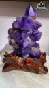 Tinh Thể Đá Thạch Anh Tím Cao 28 Rộng 15 (cm) 4,4kg