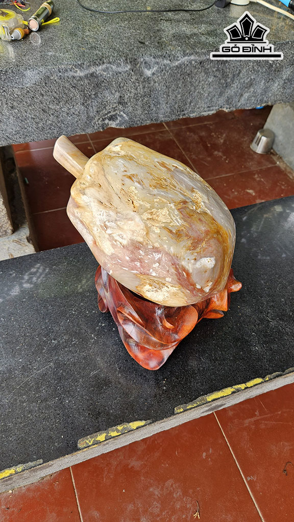Quả Đu Đủ Gỗ Hóa Ngọc Cao 36 (cm) Dài 30 (cm) 14 kg
