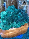 Tác Phẩm Đá  Malachite Cao 20 Ngang 22(cm)4.6kg
