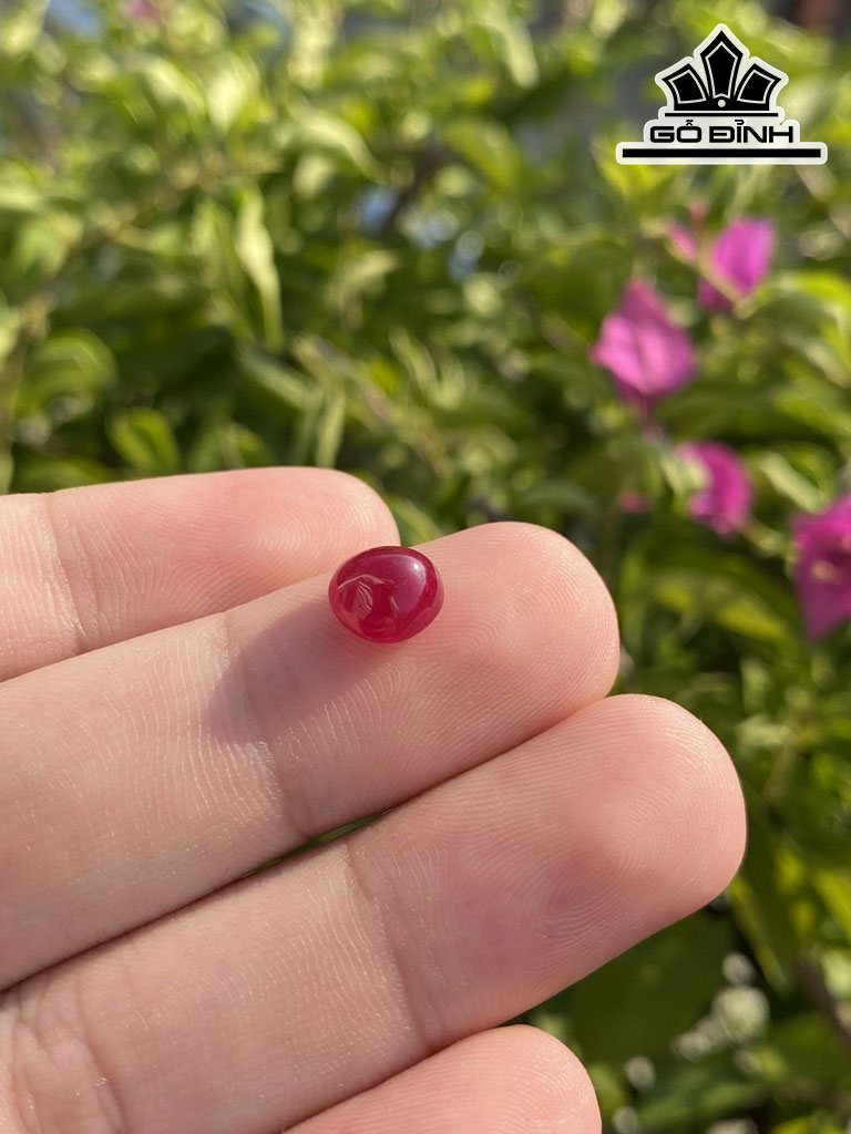 Viên Đá Ruby Đỏ 2,85cts