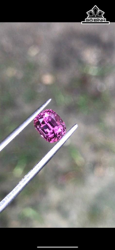 Viên Đá Spinel Tím 1,55cts