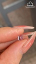 Viên Đá Spinel Trắng 0,85cts
