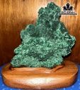 Tác Phẩm Đá Malachite Cao 16 Ngang 15 (cm) 1,04kg