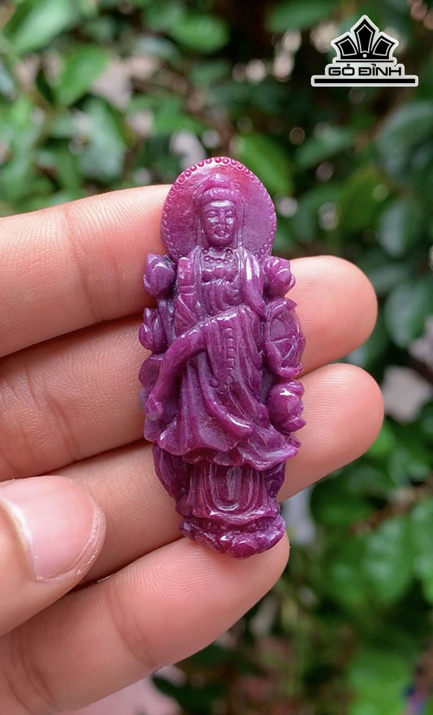 Mặt Dây Chuyền Đá Ruby 111cts