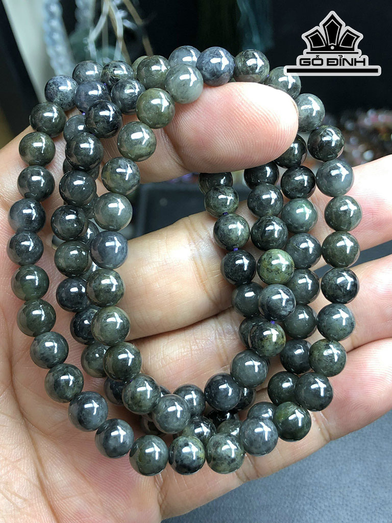 Chuỗi Đá Cẩm Thạch Đường Kính Hạt 7,1 (mm) 63gr