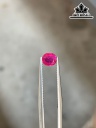 Viên Đá Ruby Đỏ Cao 5.2 Ngang 4.8 Sâu 2.8(mm) 0,66cts
