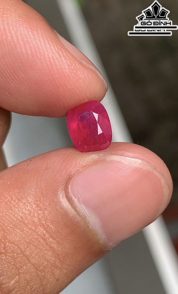 Viên Đá Ruby 1,7cts