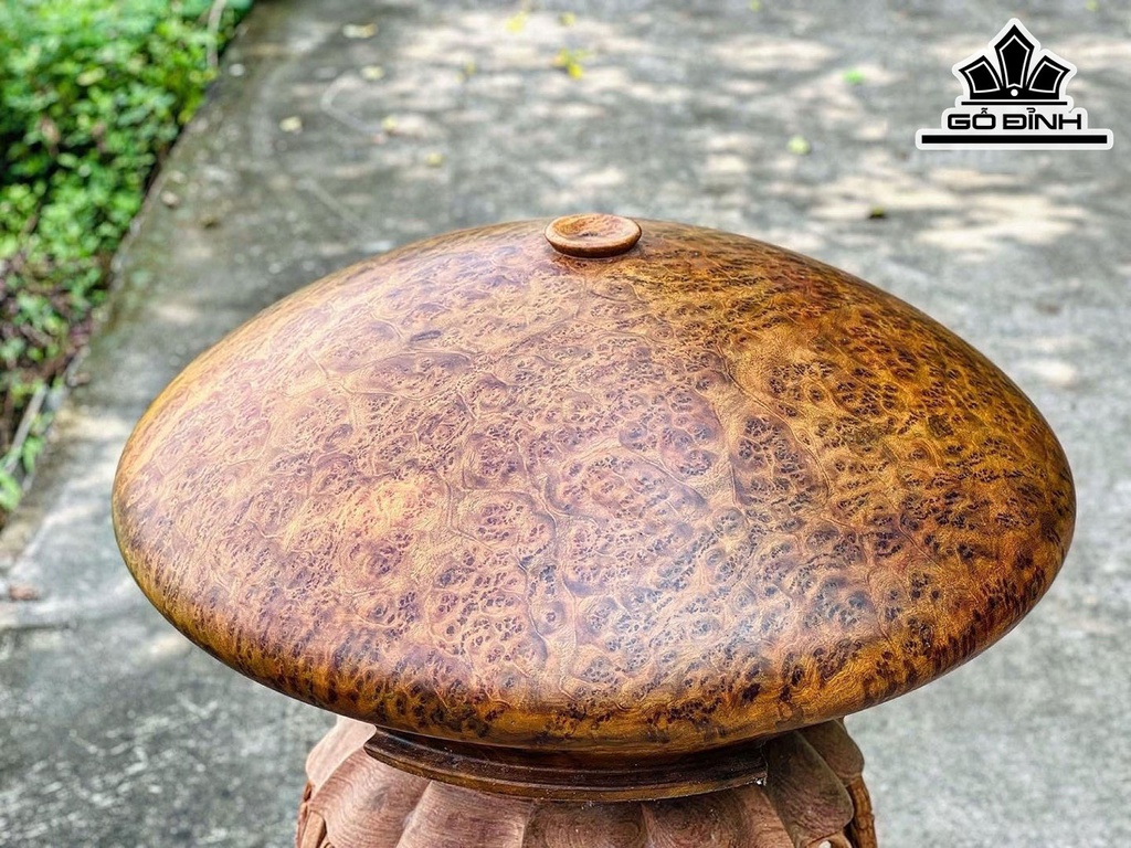 Bình Phú Quý Gỗ Nu Xá Xị Cao 28 Đường Kính 62 (cm)