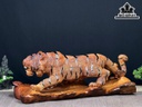 Tượng Hổ Săn Mồi Gỗ Hương Cao 22 Ngang 56 Sâu 19 (cm)