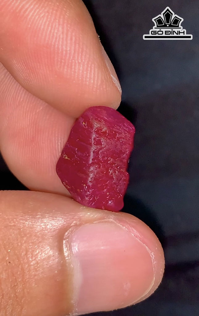 Tinh Thể Đá Ruby 13,3cts