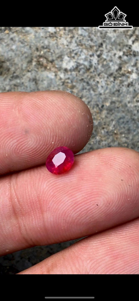 Viên Đá Ruby 0,85cts