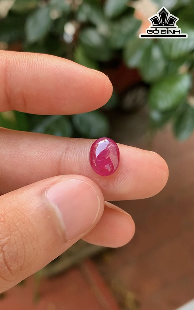Viên Đá Ruby 3,7cts