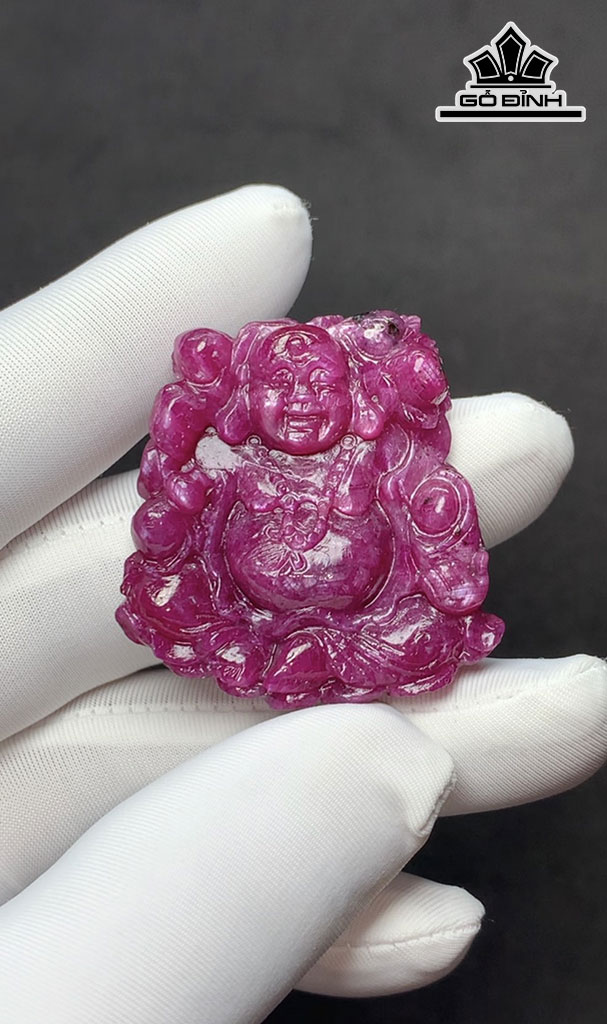 Mặt Dây Chuyền Đá Ruby 100cts