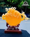 Tác Phẩm Đá Ngọc Hoàng Long Cao 46 Ngang 46 (cm) 8kg
