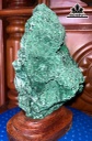 Tác Phẩm Đá Malachite Cao 21 Ngang 12 (cm)2,4kg