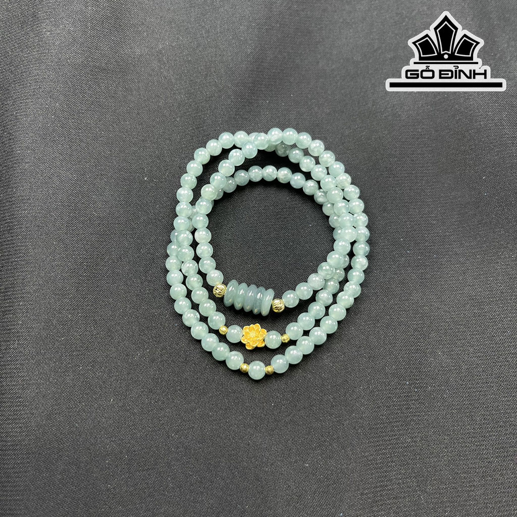Chuỗi Đá Ngọc Lam (Turquoise) Đường Kính Hạt 4,8 (mm)