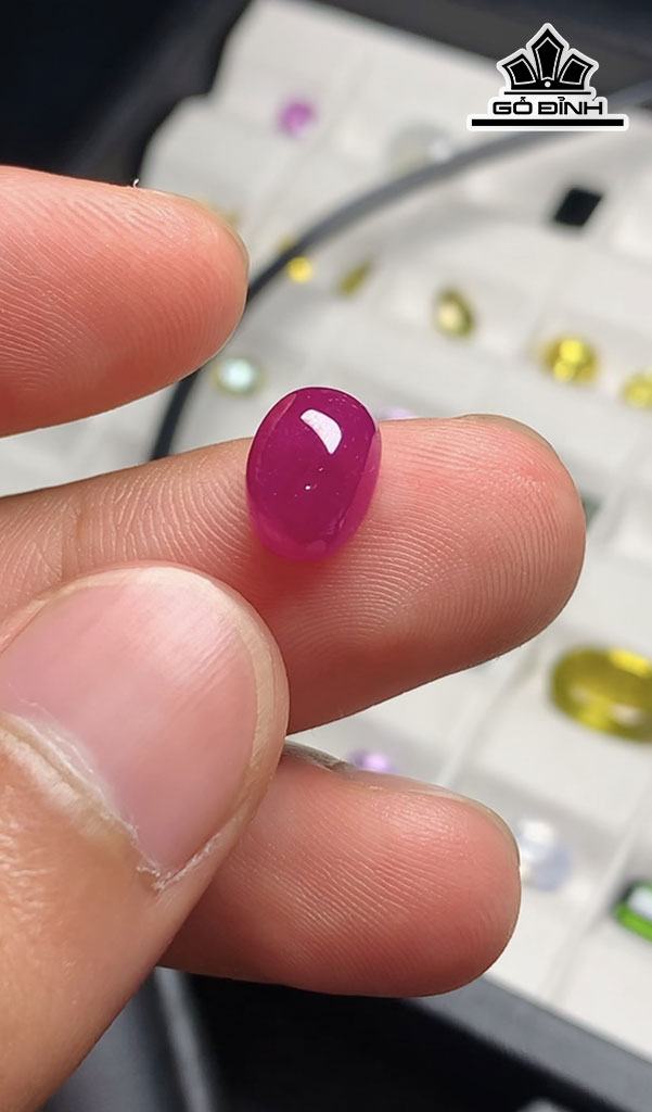 Viên Đá Ruby 5,6cts