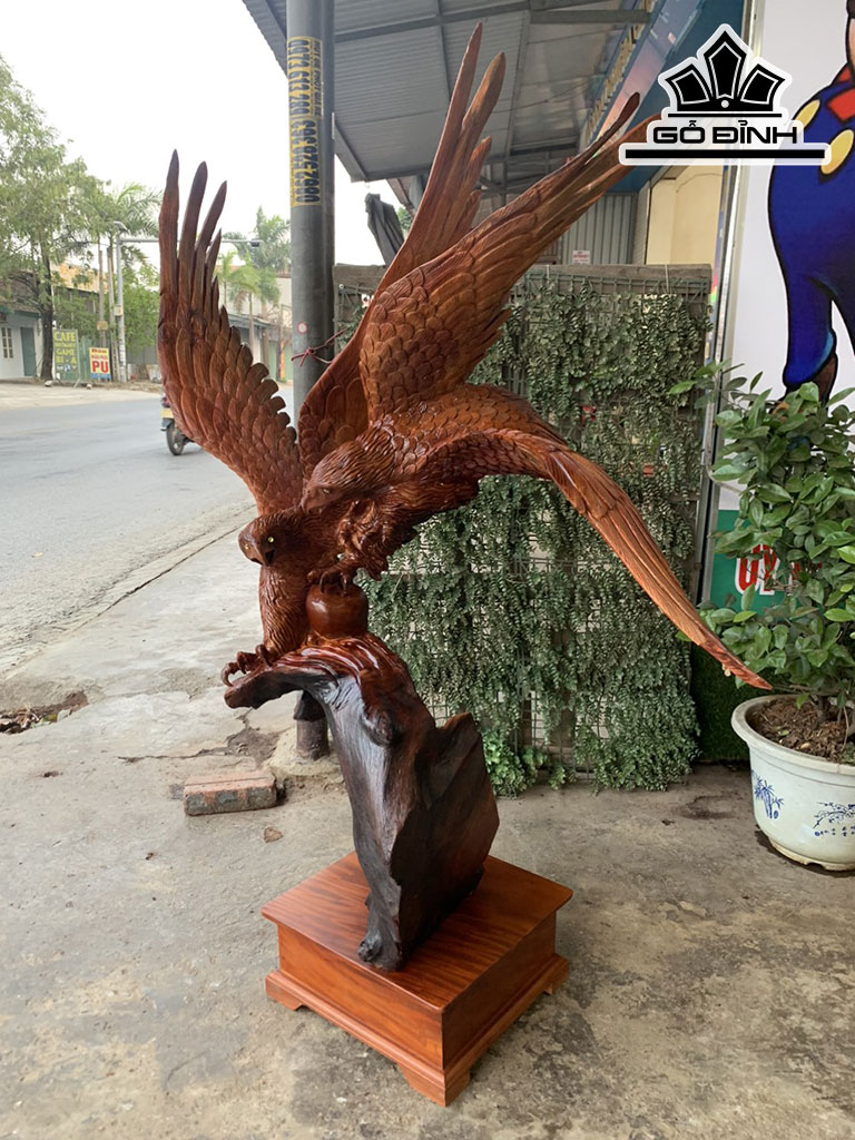 Song Điều Quần Hùng Cao 140 Ngang 115 Sâu 48 (cm)