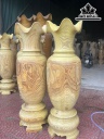 Lục Bình Gỗ Cẩm Vàng Cao 170 Đường Kính 52 (cm)