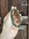 Vòng Tay Đá Thạch Anh Tóc Xanh Đường Kính 9,7 (mm)