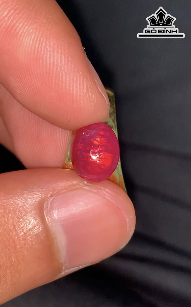 Viên Đá Ruby 3,5cts