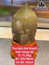 Tác Phẩm Đá Thạch Anh Vàng Cao 42 Ngang 19 (cm) 11,5kg