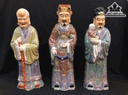 Bộ Tam Đa Gốm Tàu Men Gấm Cao 66 (cm)