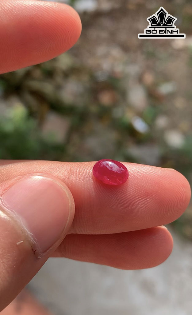 Viên Đá Ruby 1,7cts