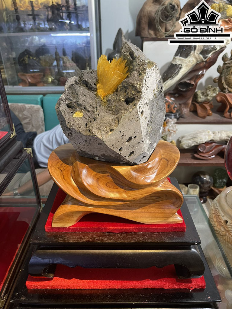 Bông Hoa Ưu Đàm Đá Trầm Tích Cao 30 (cm) 7,9 kg