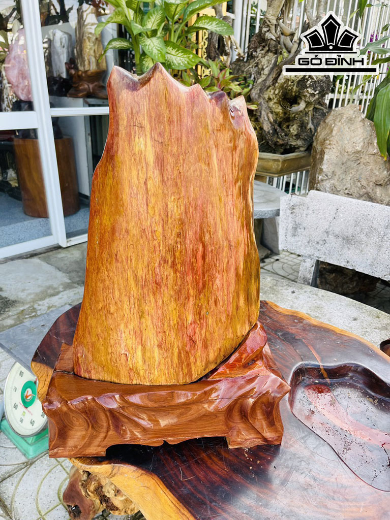 Tác Phẩm Gỗ Hóa Thạch Cao 59 (cm) 32kg