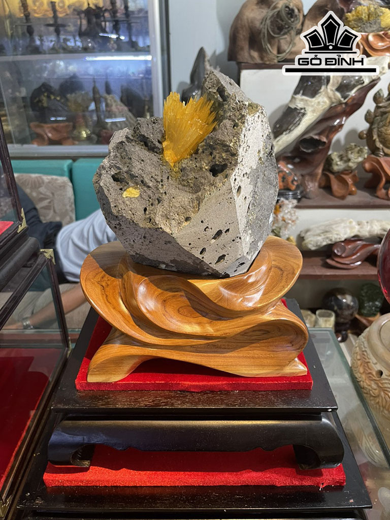 Bông Hoa Ưu Đàm Đá Trầm Tích Cao 30 (cm) 7,9kg