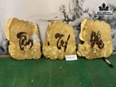Tranh Tâm Trí Đức Gỗ Nu Nghiến Cao 35 Ngang 30 Sâu 2,5 (cm)