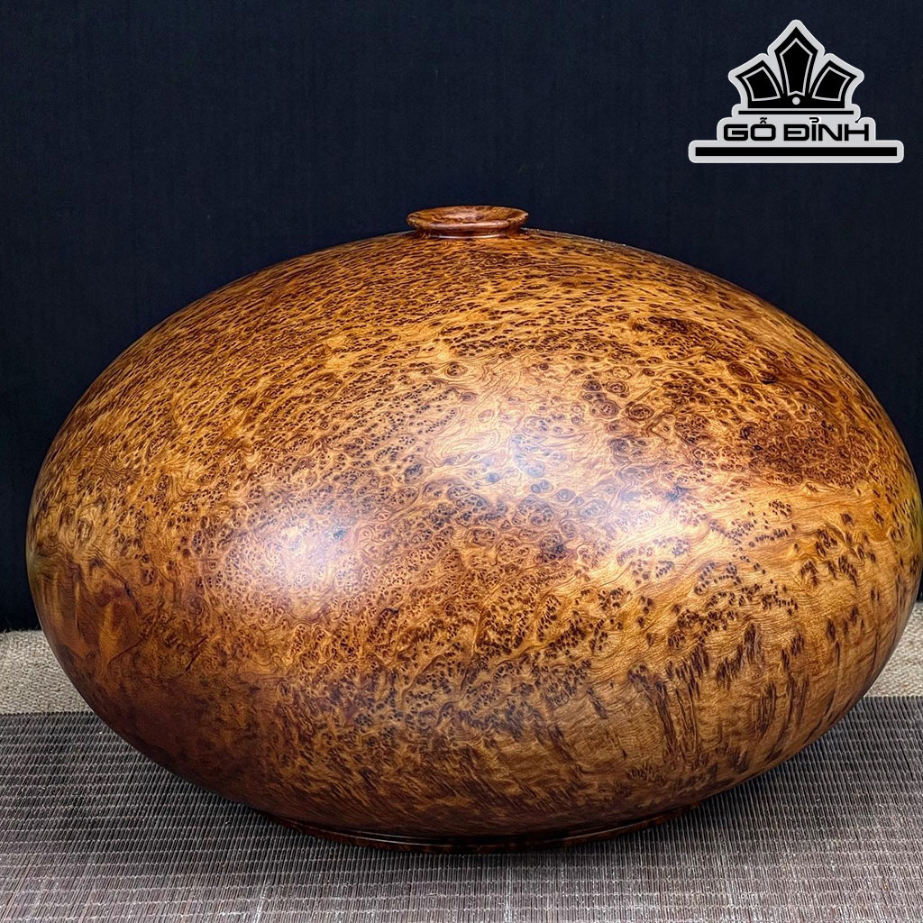 Chum Phú Quý Gỗ Nu Ngọc Am Cao 23 Đường Kính 36 (cm)
