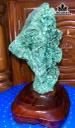 Tác Phẩm Đá Malachite Cao 18 (cm) 1kg