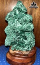 Tác Phẩm Đá Malachite Cao 20 Ngang 12 (cm)  2,2kg