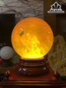 Bi Cầu Thủy Tinh Vàng Đường Kính Hạt 16 (cm) 16cts 10,98kg