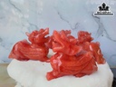 Cặp Tỳ Hưu Đá Lửa Cao 15 (cm)
