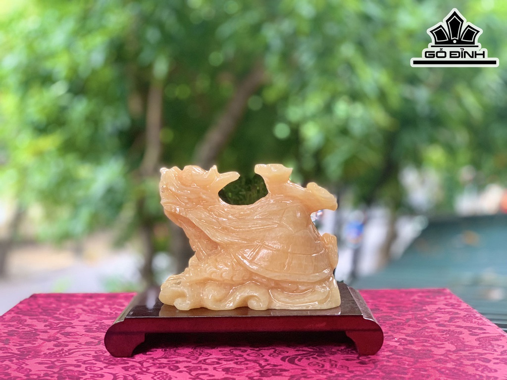 Long Quy Đá Ngọc Hoàng Long Cao 15 (cm)