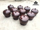 Bình Ủ Trà Gỗ Gõ Cao 30 Đường Kính 28 (cm)