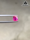 Viên Đá Ruby Hồng Ánh Cam Cao 6 Ngang 5,5 Sâu 3,5 (mm) 1,11cts