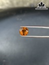Viên Đá Tourmaline Vàng Mật Ong Cao 7,5 Ngang 7,3 Sâu 5 (mm) 1,68cts