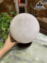 Bi Cầu Đá Thạch Anh Trắng Đường Kính Hạt 21,3 (cm) 14,1kg