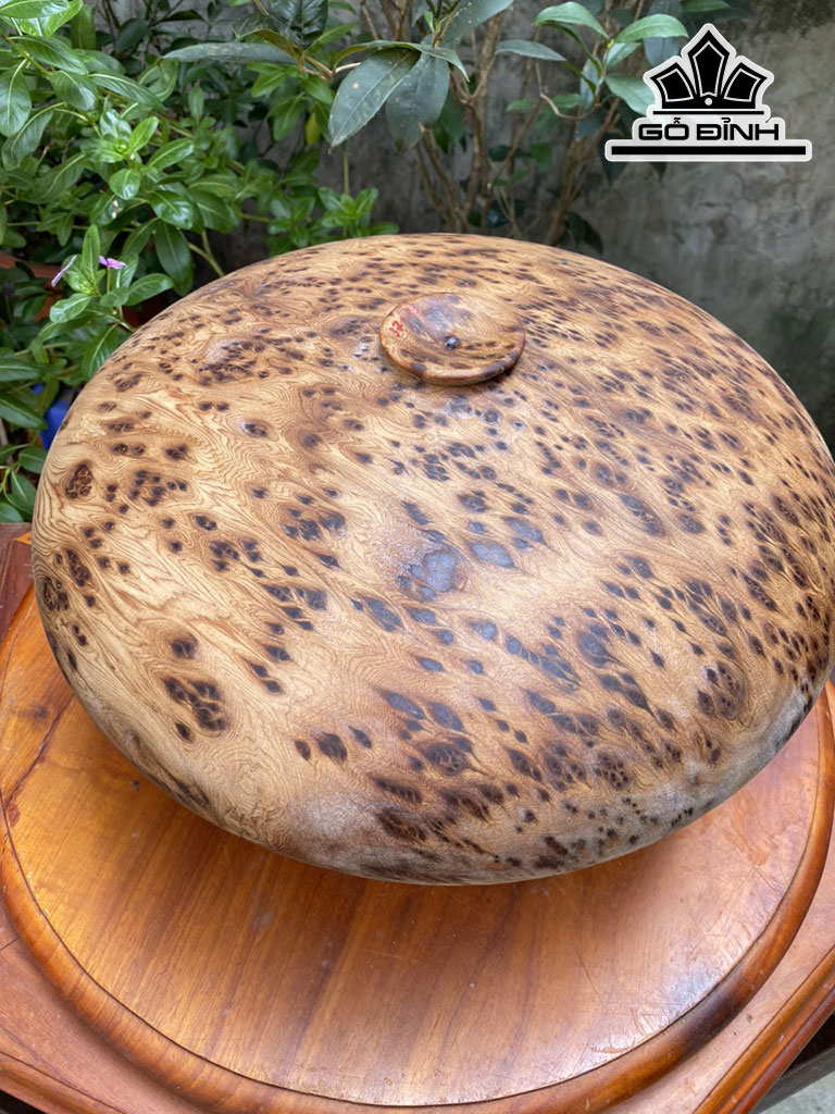Chum Phú Quý Gỗ Nu Ngọc Am Cao 23 Đường Kính 37 (cm)