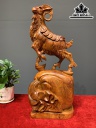 Tượng Nhất Dương Gỗ Hương Cao 55 Ngang 25 Sâu 20 (cm)