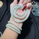 Chuỗi Đá Bạch Ngọc Đường Kính Hạt 5 (mm) 5cts