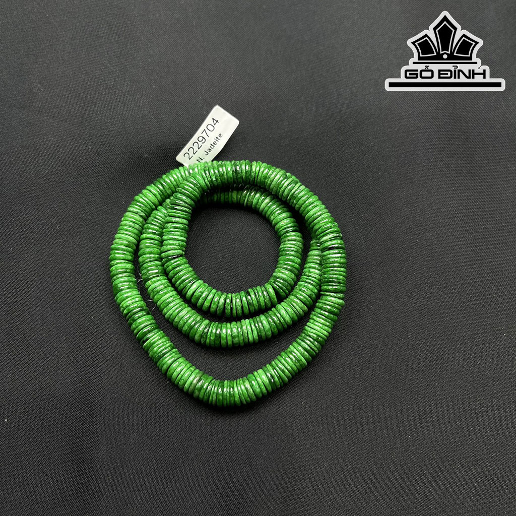 Chuỗi Đá Cẩm Thạch Sơn Thủy Đường Kính Hạt 7 (mm) 7cts