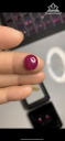 Viên Đá Ruby Đỏ Huyết Cao 4,2 Ngang 9,6 Sâu 11 (mm) 4,5cts