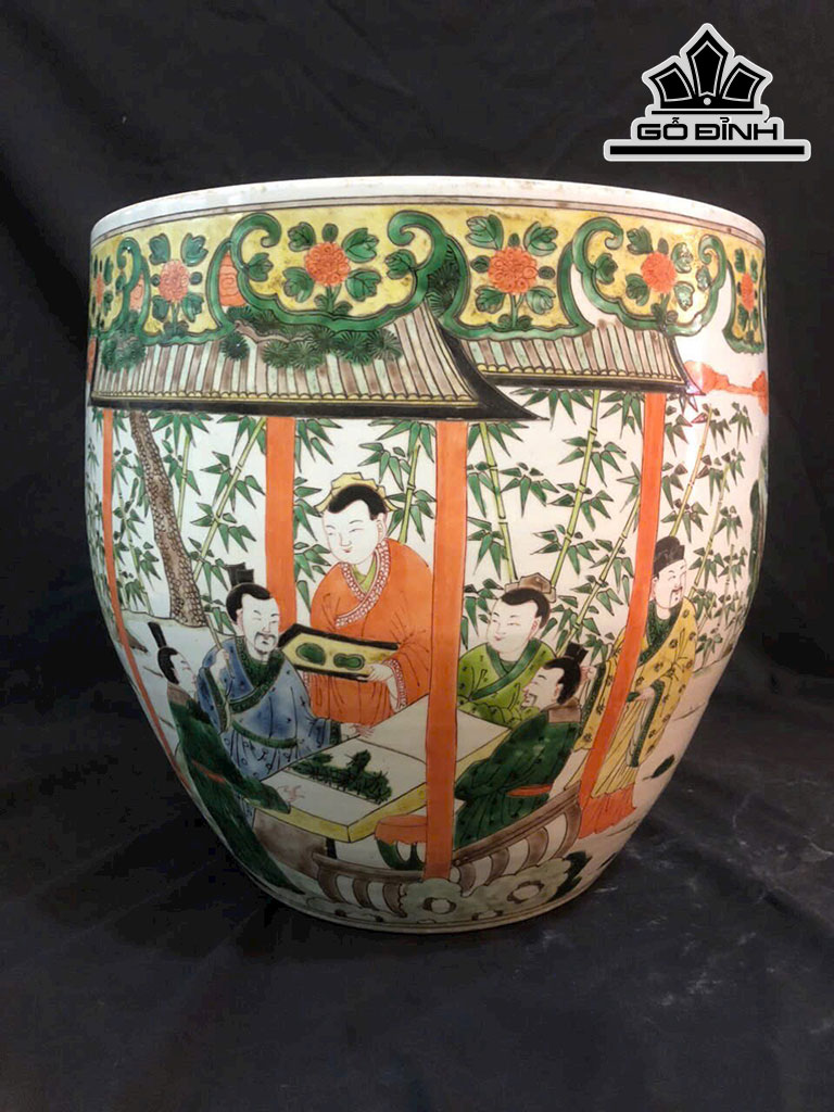 Tác Phẩm Chiếc Thống Gốm Giang Tây